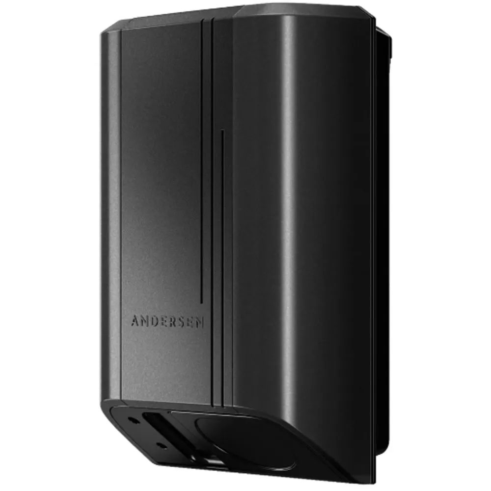 Andersen Quartz Socketed EV Charger 22kW Midnight Black