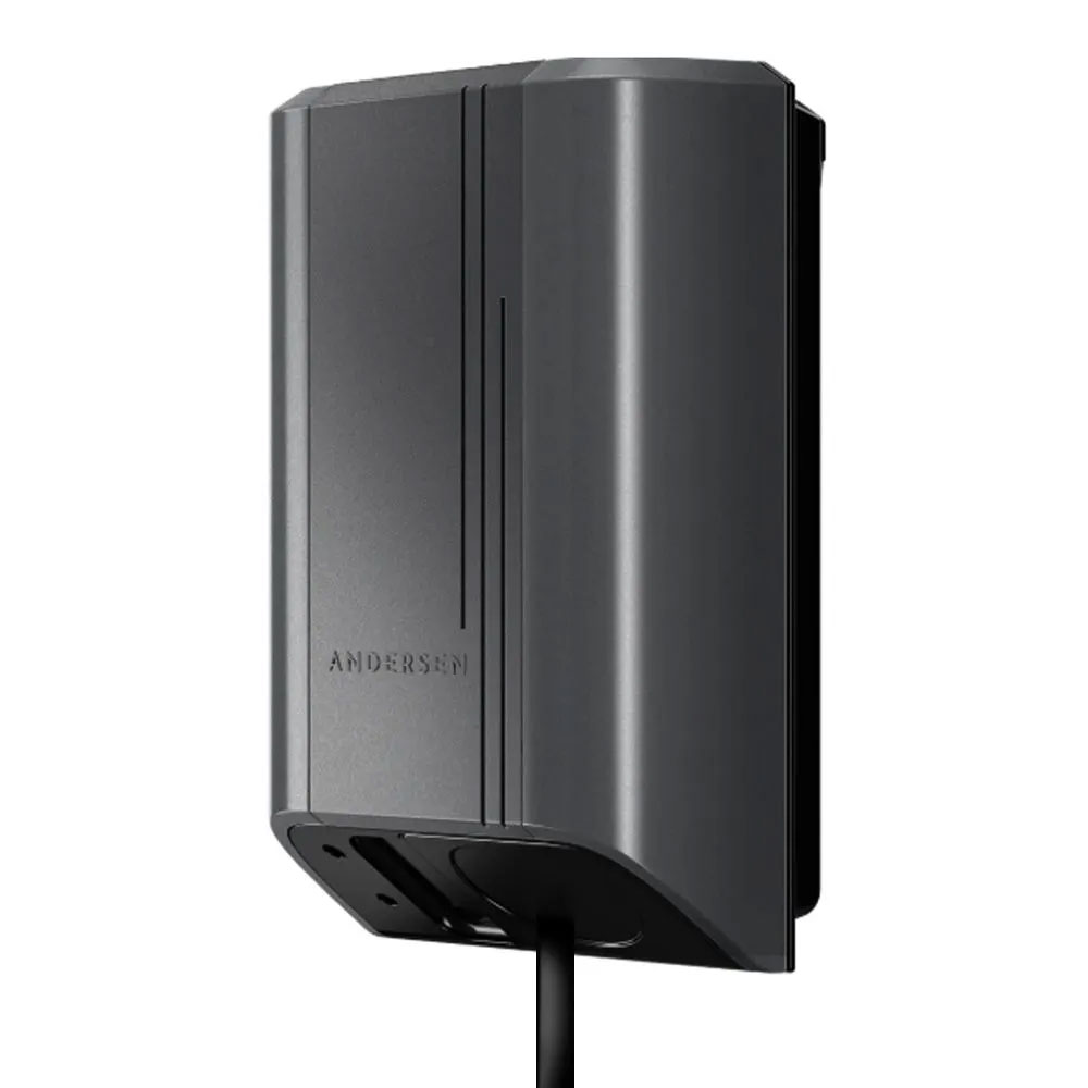 Andersen Quartz EV Charger 7kW Tethered 8.5M Cheltenham Graphite