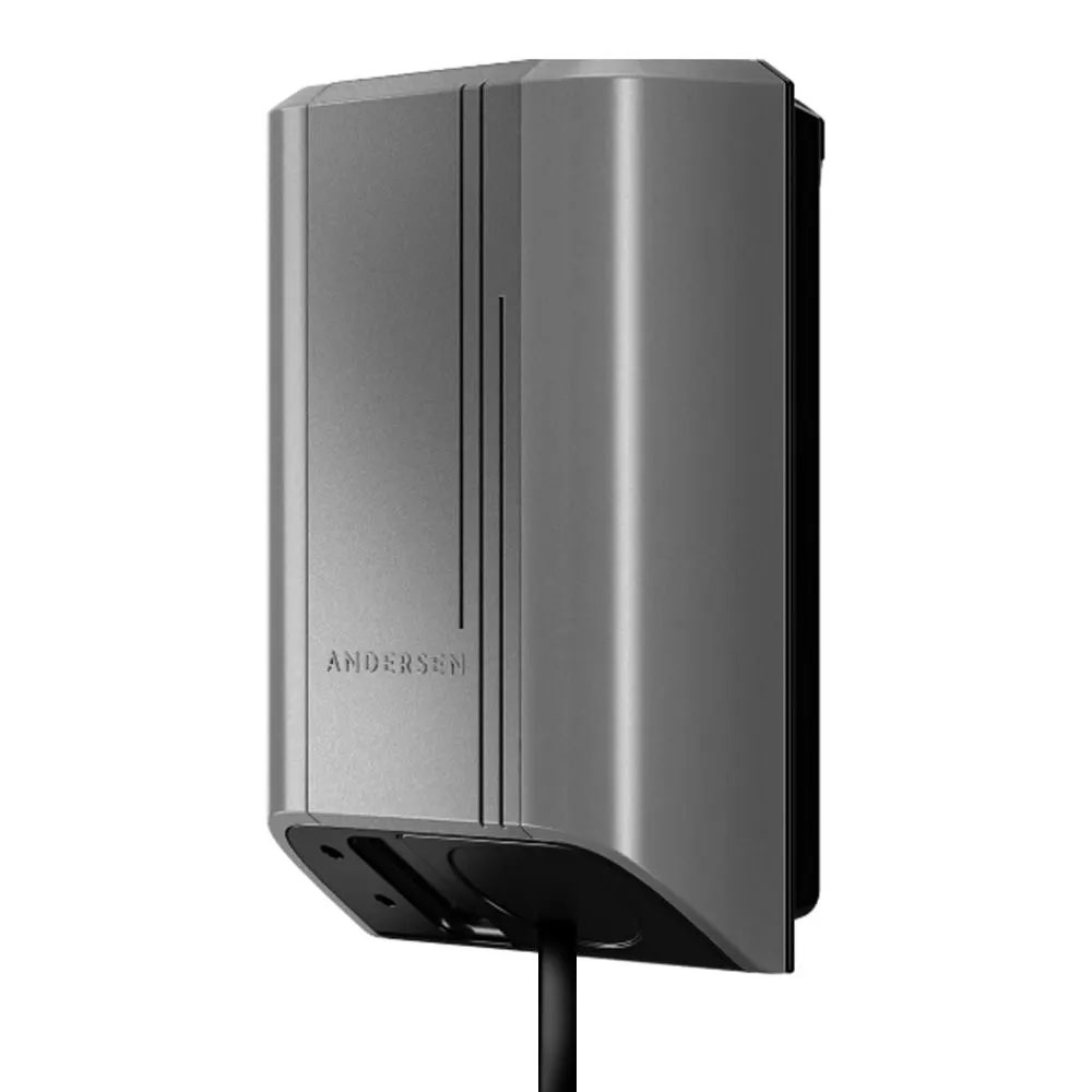 Andersen Quartz EV Charger 7kW Tethered 8.5M Windsor Grey