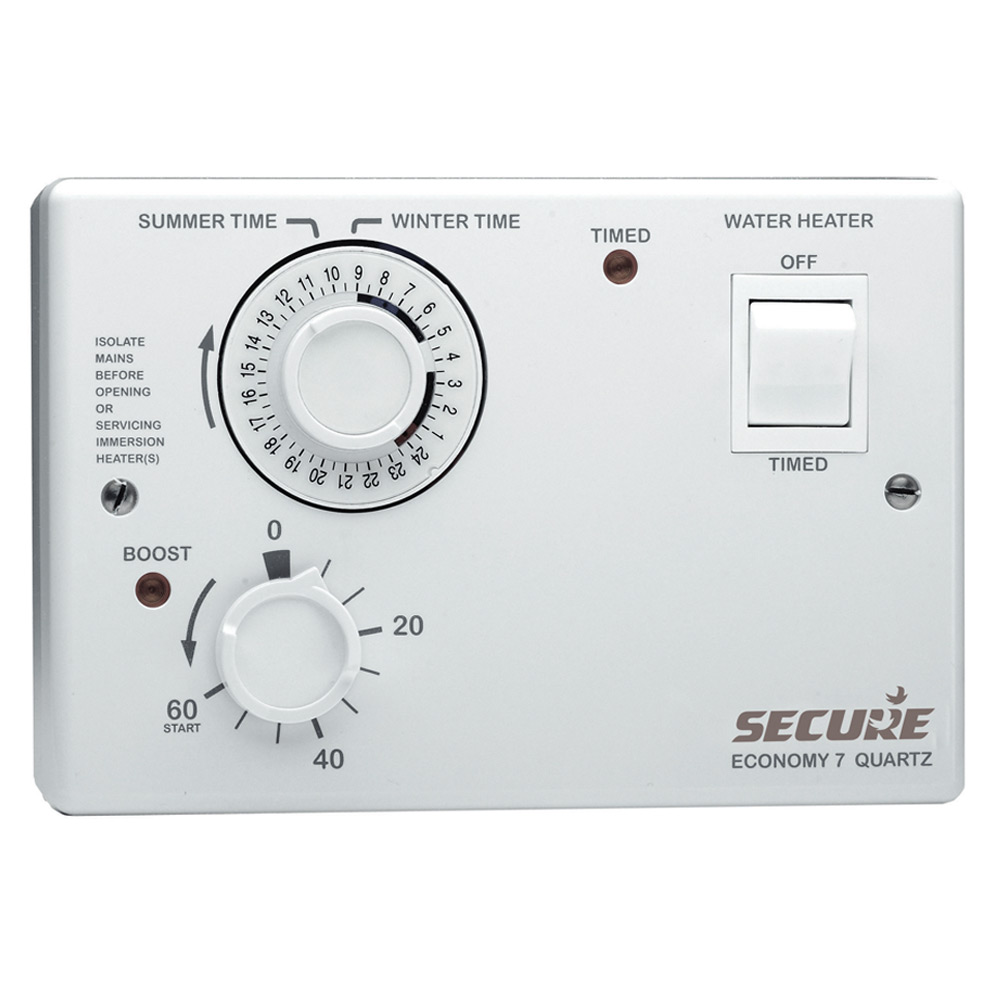 Image of Secure NU5300301301 Economy 7 Quartz 24 Hour Mechanical Time Switch 