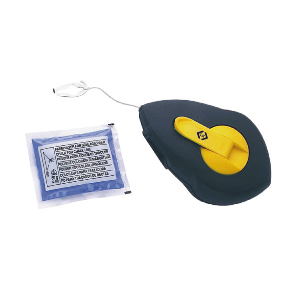 CK Tools Chalk Line Reel and Chalk 30M 100ft