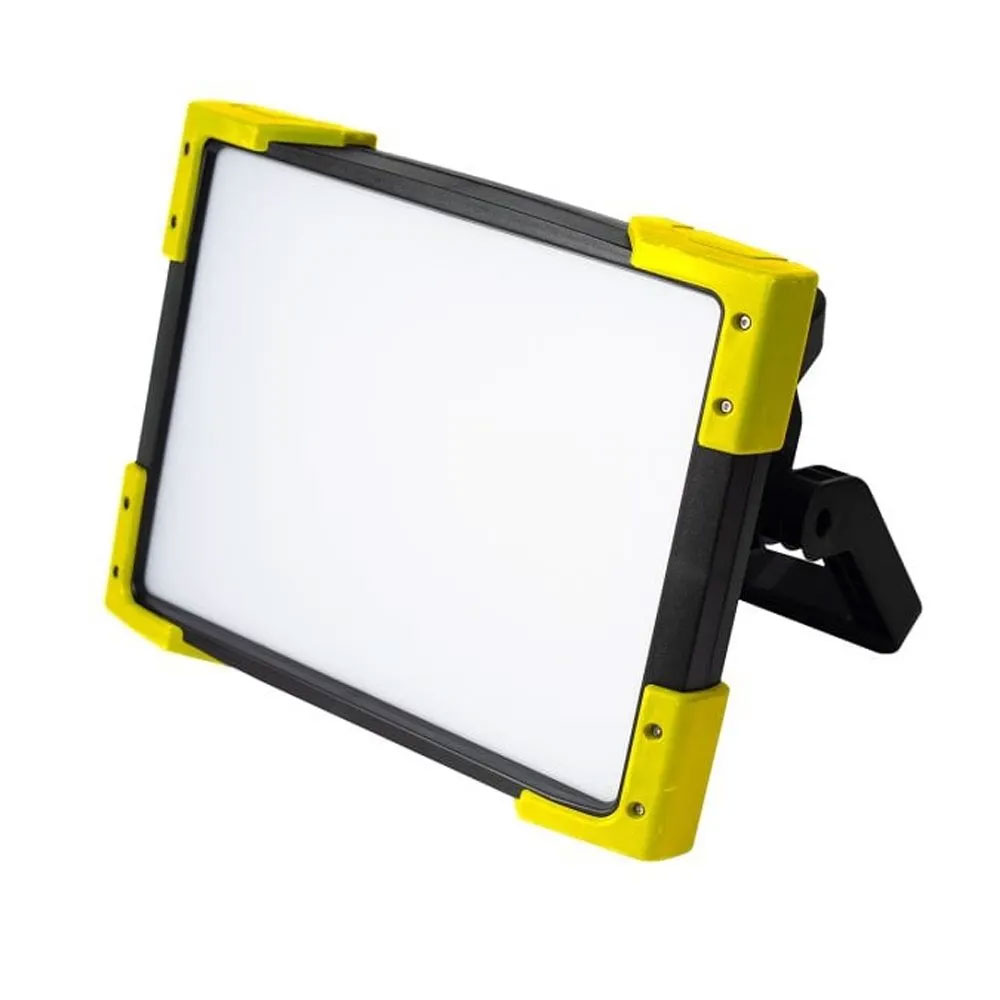 Image of Forum Zinc 10W Rechargeable LED Portable Floodlight Yellow