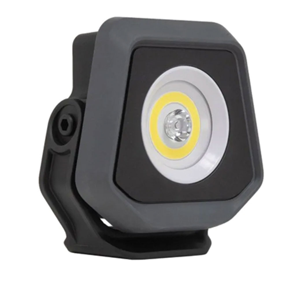 Image of Forum Zinc 10W Rechargeable LED Portable Floodlight Yellow