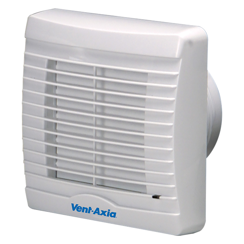 Image of Vent Axia VA100XP 4 Inch Bathroom Extract Fan with Overrun Timer 251410